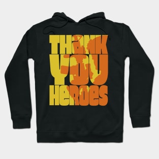 Thank You Heroes Military Silhouette Hoodie